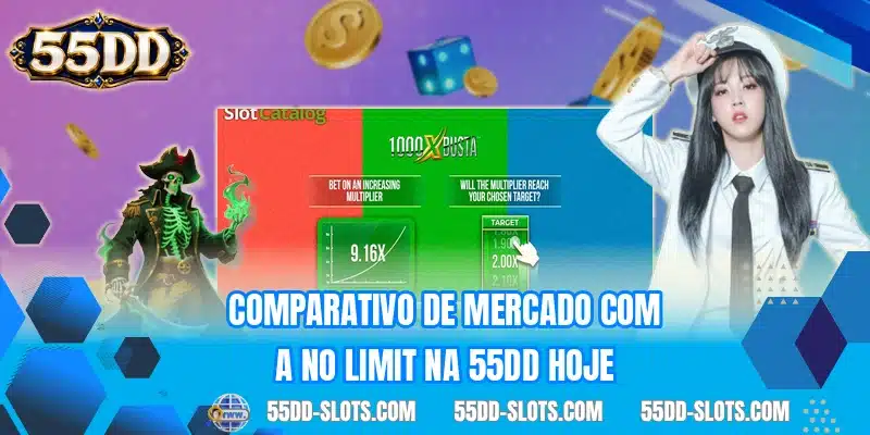 Comparativo de mercado com a No Limit na 55DD hoje
