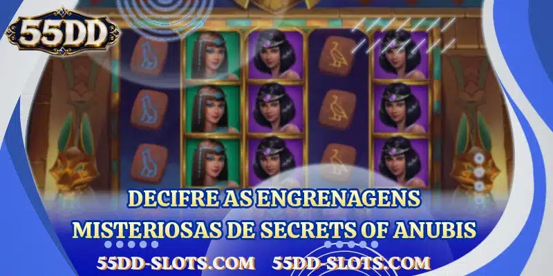Decifre as engrenagens misteriosas de Secrets of Anubis