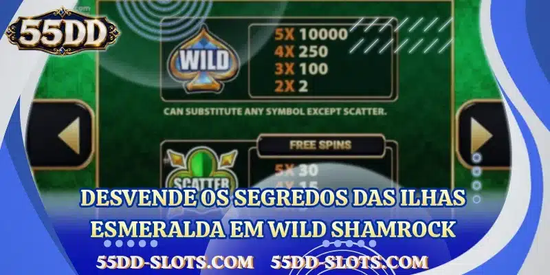Desvende os segredos das ilhas esmeralda em Wild Shamrock