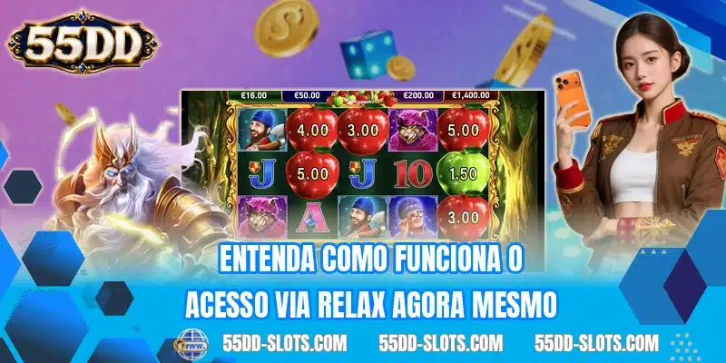 Entenda como funciona o acesso via Relax agora mesmo