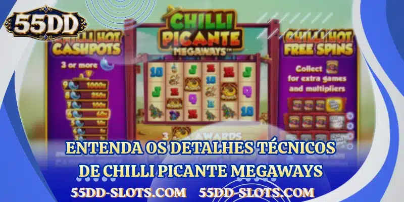 Entenda os detalhes técnicos de Chilli Picante Megaways
