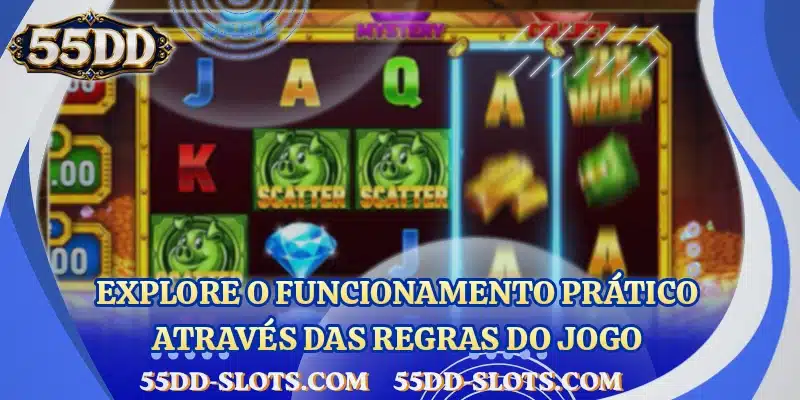 Explore o funcionamento prático através das regras do jogo
